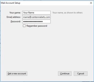 Mail Account Setup