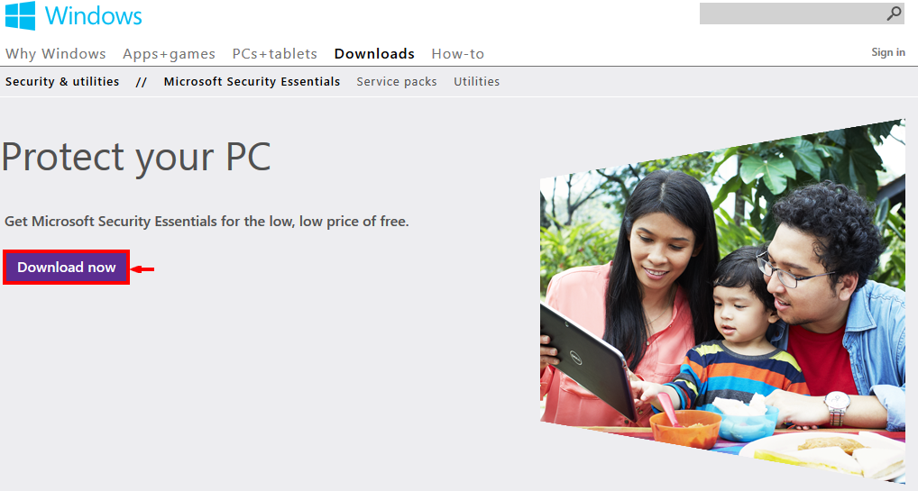 Microsoft Security Essential 32 Bit
