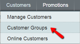 Setup Tax Exemption in Magento: Customer Groups