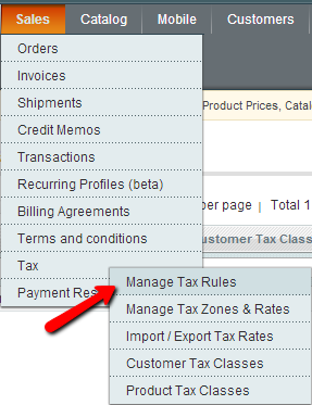 Setup Tax Exemption in Magento: Tax Rules