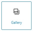 How to use your blog account with Centennial Arts - Gallery icon